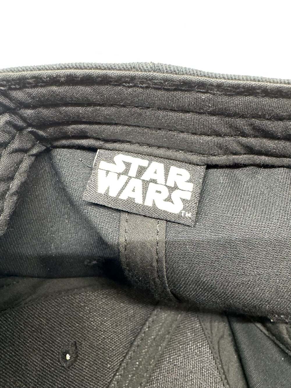 Adult Star Wars Logo Hat Black - .com, - Picture 2 of 3